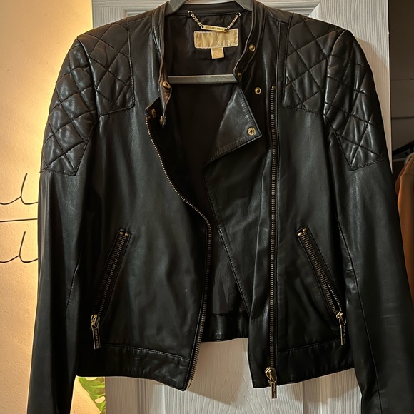 Black Leather Jacket - Picture 2 of 3